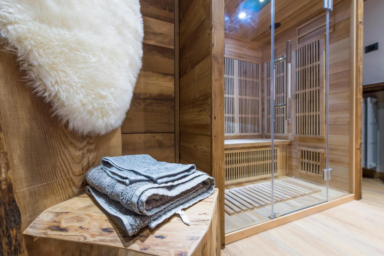 Casaborgovecchio Abete Rosso-Sauna Apartment Bardonecchia Bagian luar foto