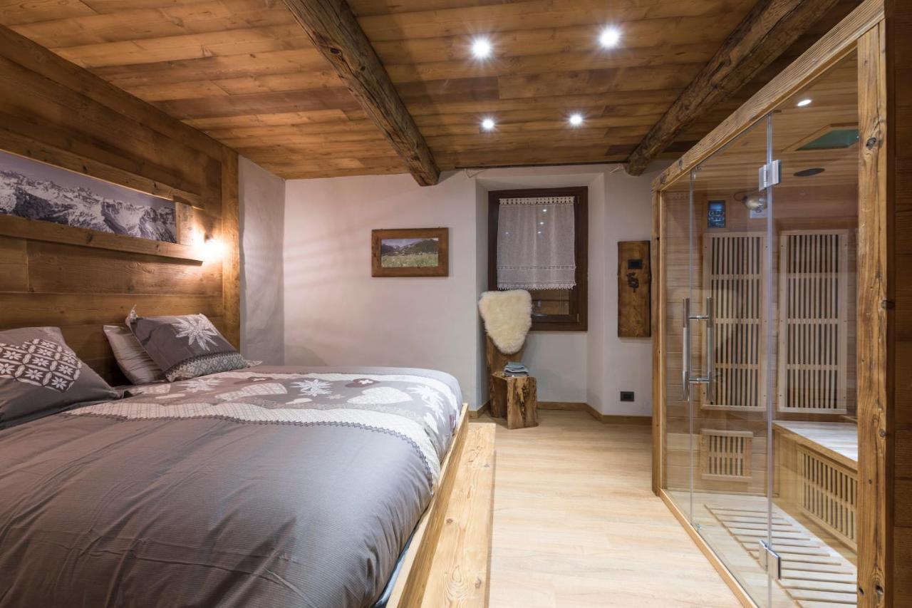 Casaborgovecchio Abete Rosso-Sauna Apartment Bardonecchia Bagian luar foto