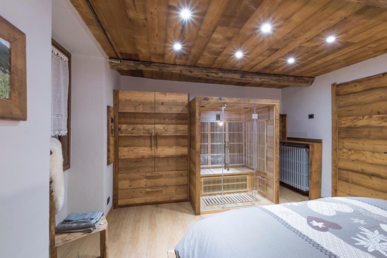 Casaborgovecchio Abete Rosso-Sauna Apartment Bardonecchia Bagian luar foto